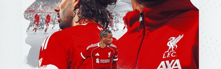 利物浦揭幕战海报：萨拉赫出镜，底部配文“永远的20号”致敬若塔